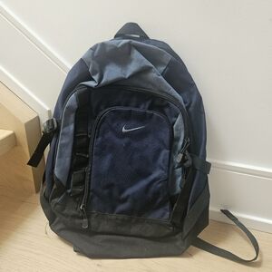 NIKE Blue and Black Backpack